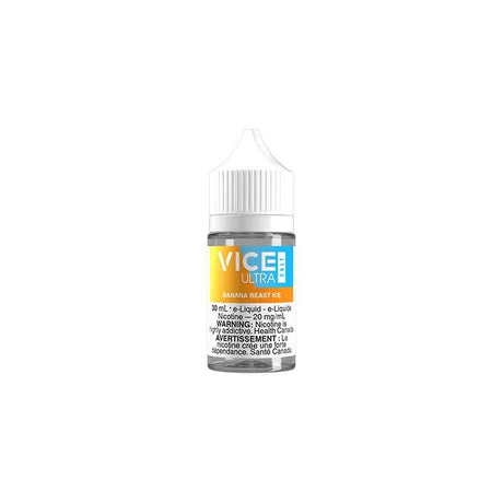 Shop Banana Beast Ice By Vice Ultra Salt - at Vapeshop Mania