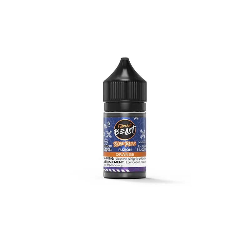 Shop Blue Razz Fuzion Orange by Flavour Beast Salt - at Vapeshop Mania