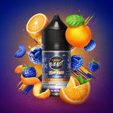 Shop Blue Razz Fuzion Orange by Flavour Beast Salt - at Vapeshop Mania