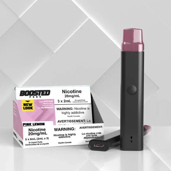 Shop Boosted Pods Pink Lemon - at Vapeshop Mania