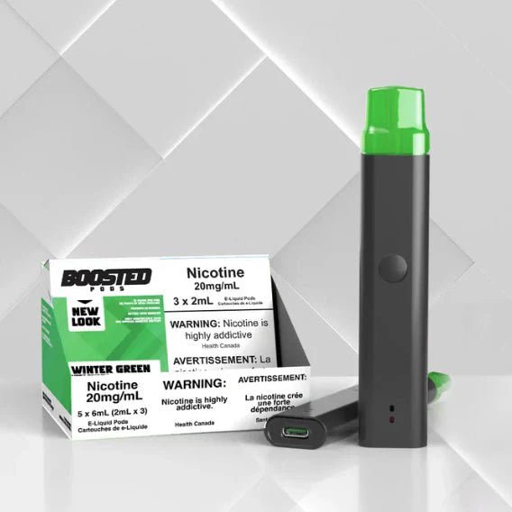 Shop Boosted Pods Winter Green - at Vapeshop Mania