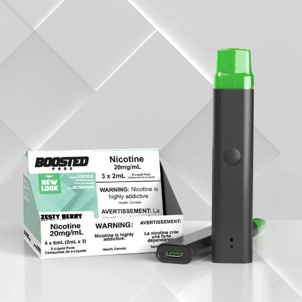 Shop Boosted Pods Zesty Berry - at Vapeshop Mania