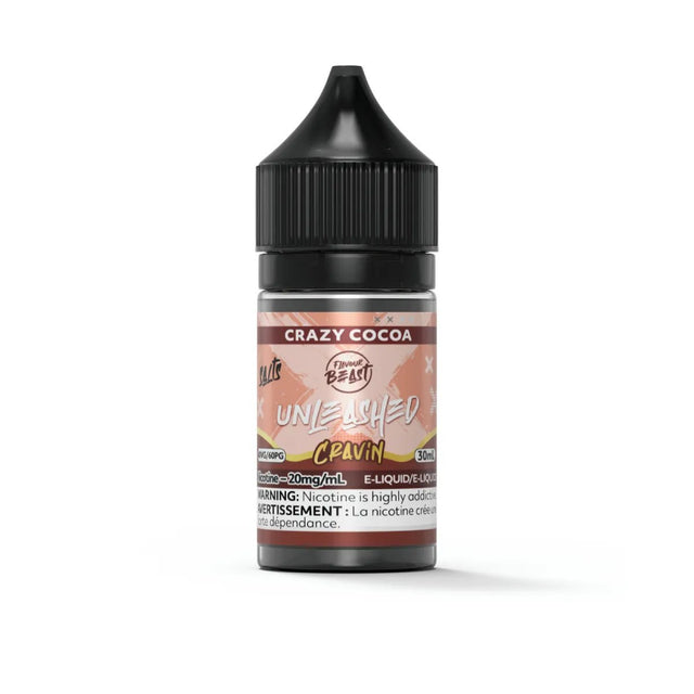 Shop Crazy Cocoa by Flavour Beast E - Liquid Unleashed Cravin - at Vapeshop Mania