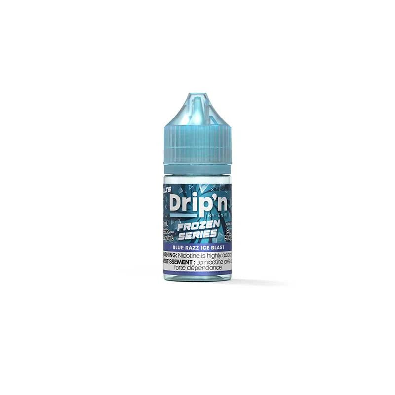 Shop Drip'n by Envi Frozen Salt Juice - Blue Razz Ice Blast - at Vapeshop Mania