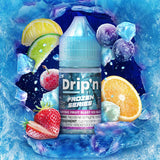 Shop Drip'n by Envi Frozen Salt Juice - Electric Fruit Blast Ice Blast - at Vapeshop Mania