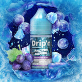 Shop Drip'n by Envi Frozen Salt Juice - Grape Ice Blast - at Vapeshop Mania