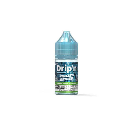 Shop Drip'n by Envi Frozen Salt Juice - Green Apple Ice Blast - at Vapeshop Mania