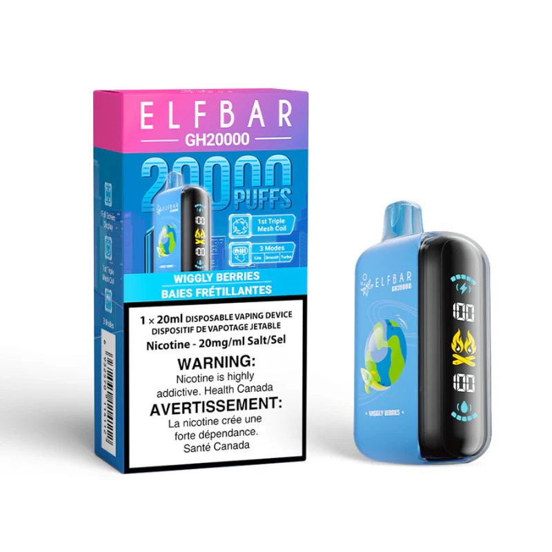 Shop ELF Bar GH20K Disposable - Wiggly Berries - at Vapeshop Mania