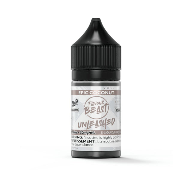 Shop Epic Coconut Unleashed Salt by Flavour Beast E - Liquid - at Vapeshop Mania