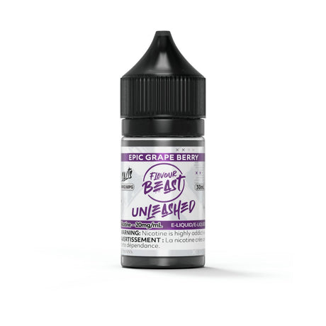 Shop Epic Grape Berry Unleashed Salt by Flavour Beast E - Liquid - at Vapeshop Mania