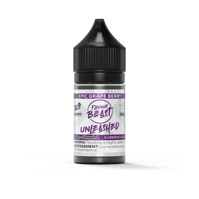 Shop Epic Grape Berry Unleashed Salt by Flavour Beast E - Liquid - at Vapeshop Mania