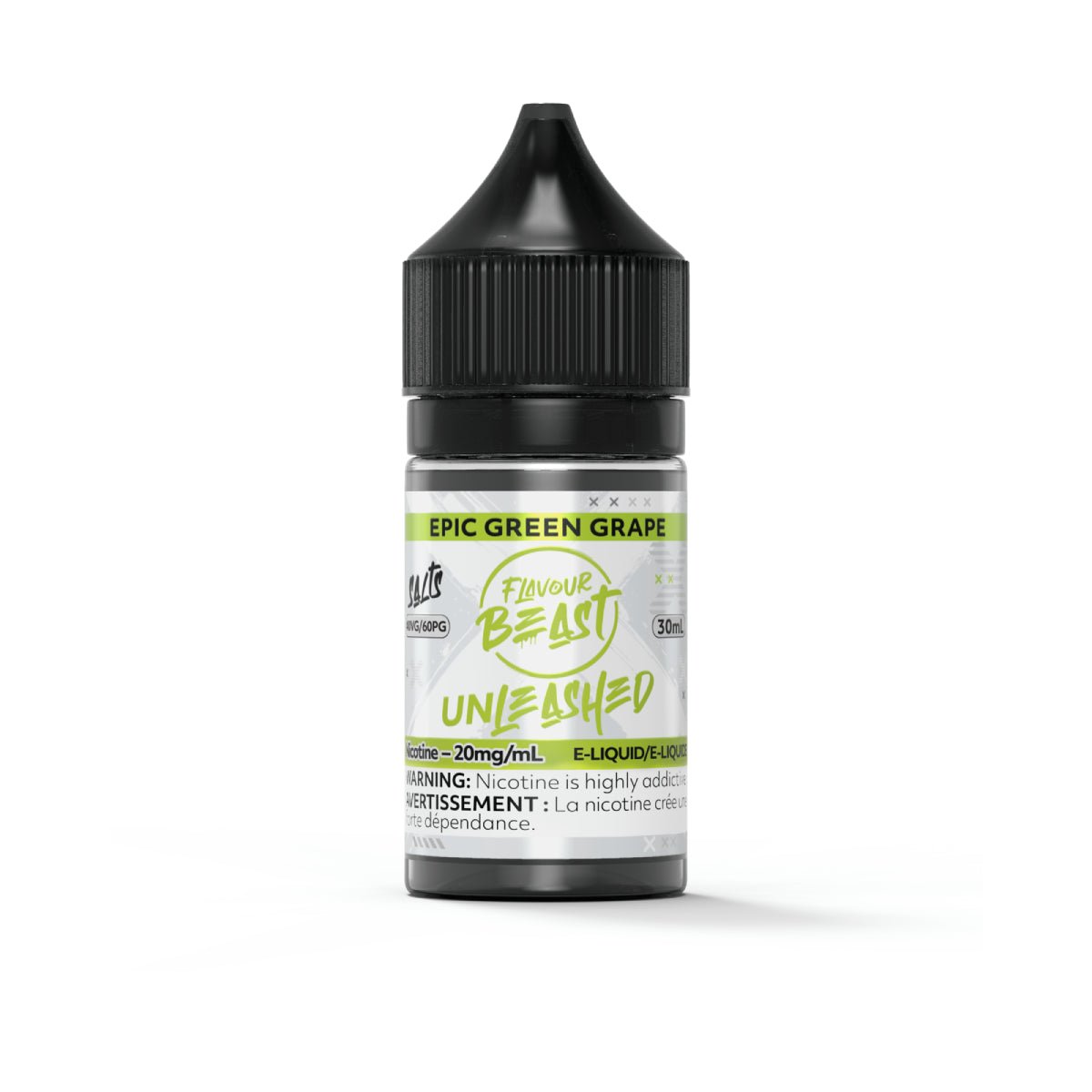 Shop Epic Green Grape Unleashed Salt by Flavour Beast E - Liquid - at Vapeshop Mania