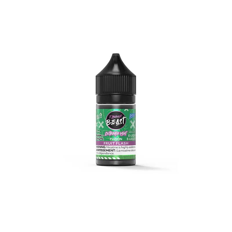 Shop Extreme Mint Fuzion Fruit Flash (Iced) by Flavour Beast Salt - at Vapeshop Mania