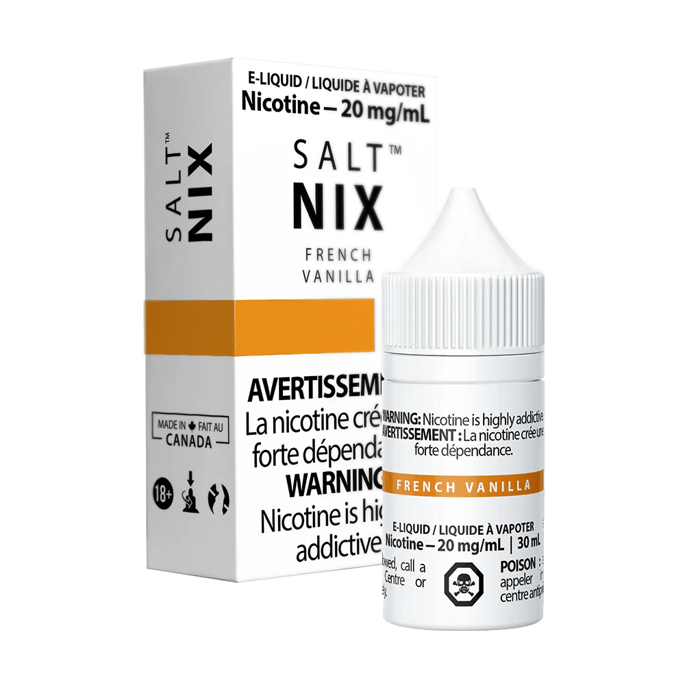 Shop French Vanilla By Salt Nix Salt E - Liquid - at Vapeshop Mania