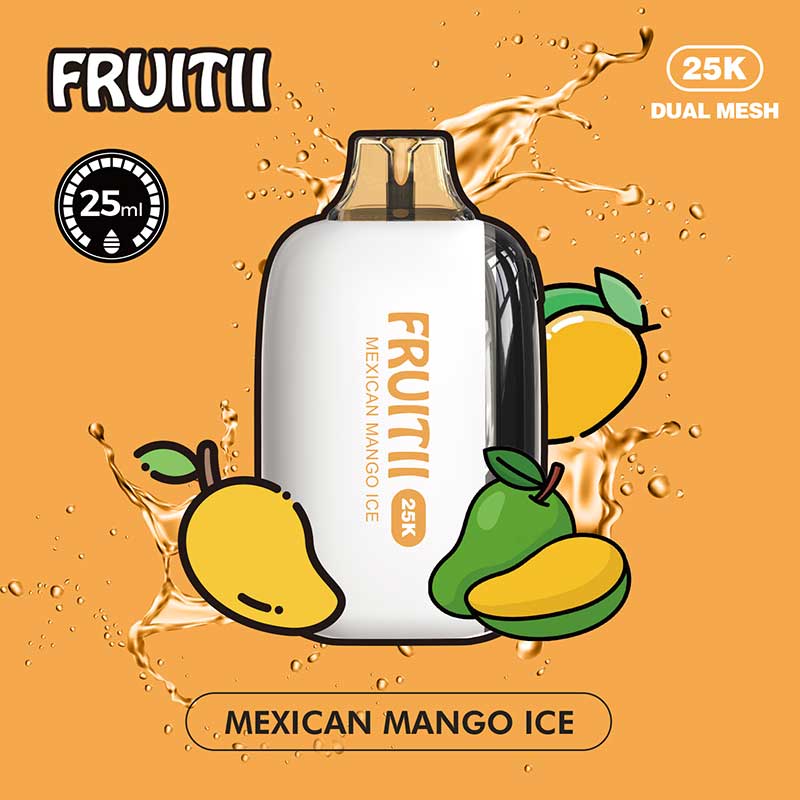 Shop Fruitii 25K Disposable - Mexican Mango Ice - at Vapeshop Mania