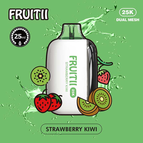 Shop Fruitii 25K Disposable - Strawberry Kiwi - at Vapeshop Mania