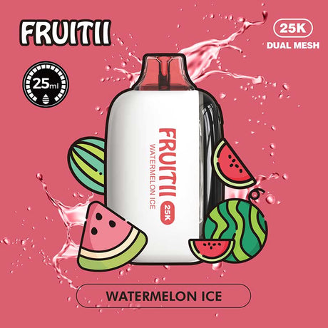 Shop Fruitii 25K Disposable - Watermelon Ice - at Vapeshop Mania