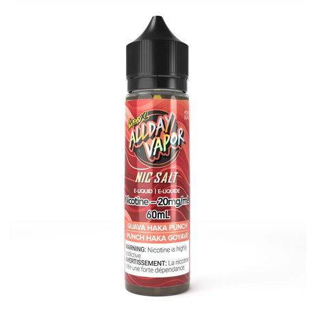 Shop Guava Haka Punch Salt by All Day Vapor 60mL - at Vapeshop Mania