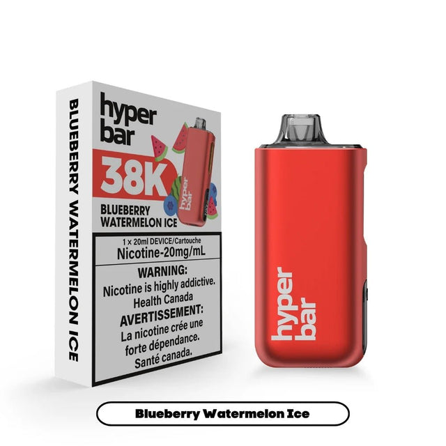 Shop Hyperbar BE38000 Disposable - Blueberry Watermelon Ice - at Vapeshop Mania