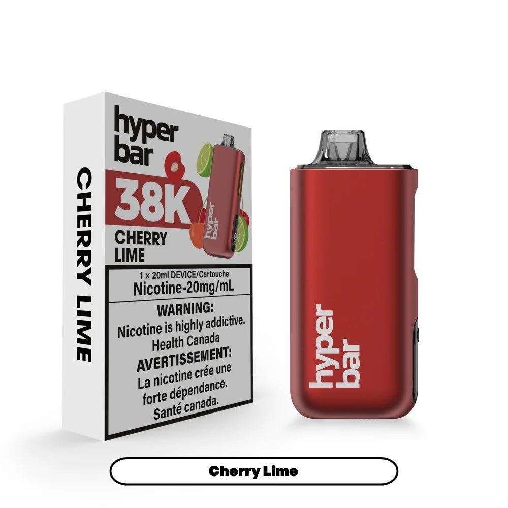 Shop Hyperbar BE38000 Disposable - Cherry Lime - at Vapeshop Mania