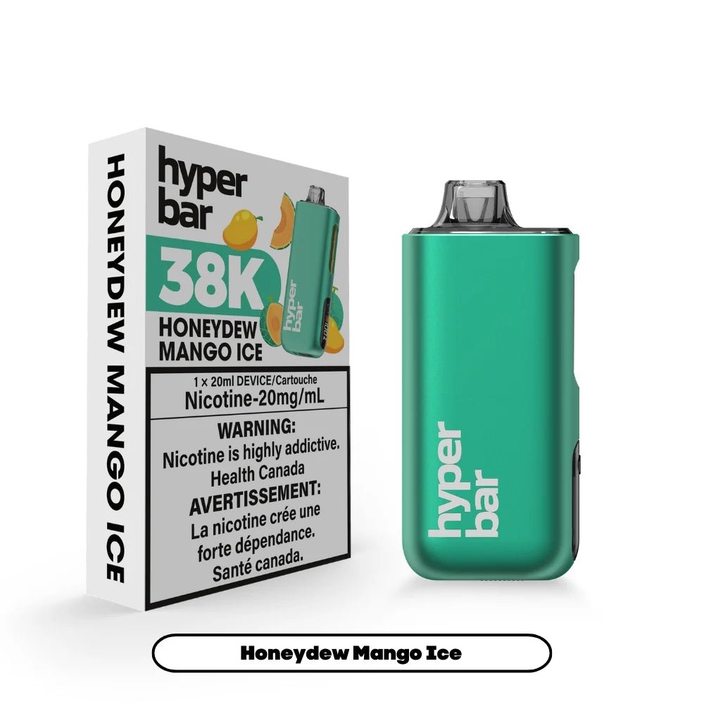 Shop Hyperbar BE38000 Disposable - Honeydew Mango Ice - at Vapeshop Mania