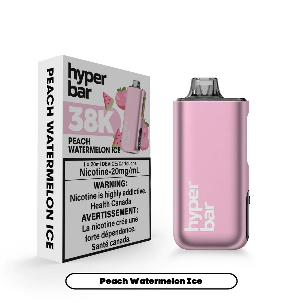 Shop Hyperbar BE38000 Disposable - Peach Watermelon Ice - at Vapeshop Mania