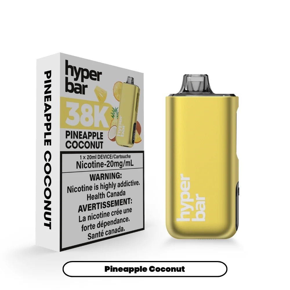 Shop Hyperbar BE38000 - Pineapple Coconut - at Vapeshop Mania