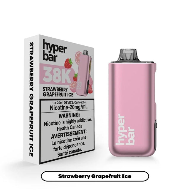 Shop Hyperbar BE38000 - Strawberry Grapefruit Ice - at Vapeshop Mania