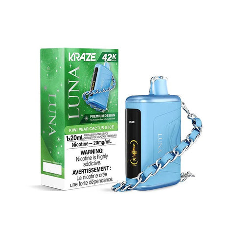 Shop Kraze Luna 42K Disposable - Kiwi Pear Cactus G Ice - at Vapeshop Mania