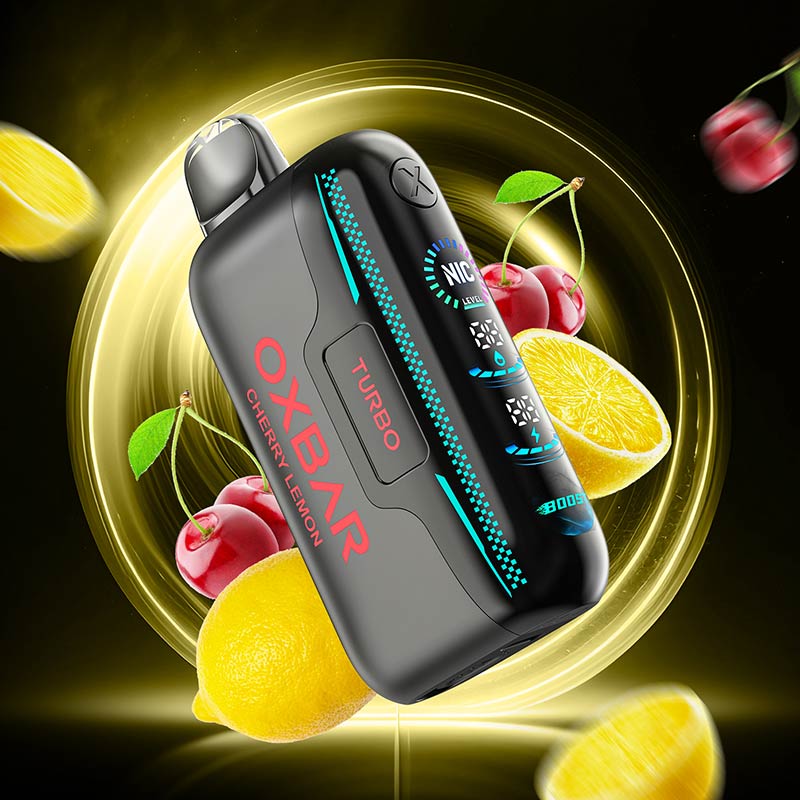 Shop OXBAR G42K Disposable - Cherry Lemon - at Vapeshop Mania