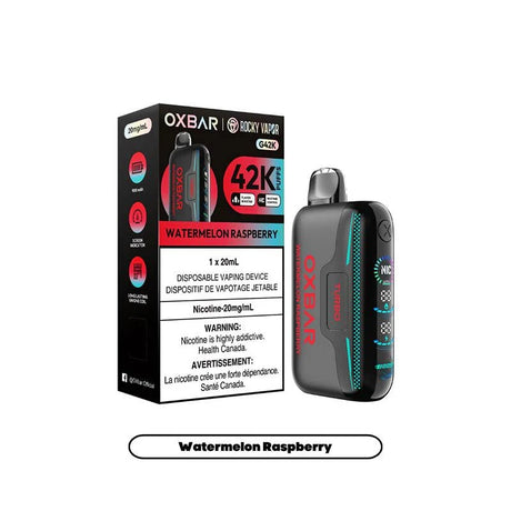 Shop OXBAR G42K Disposable - Watermelon Raspberry - at Vapeshop Mania