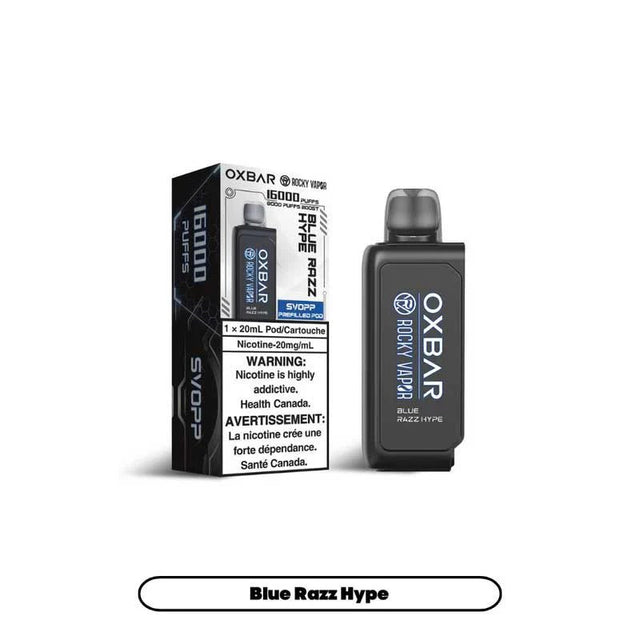 Shop Oxbar Svopp 16K Pod - Blue Razz Hype - at Vapeshop Mania