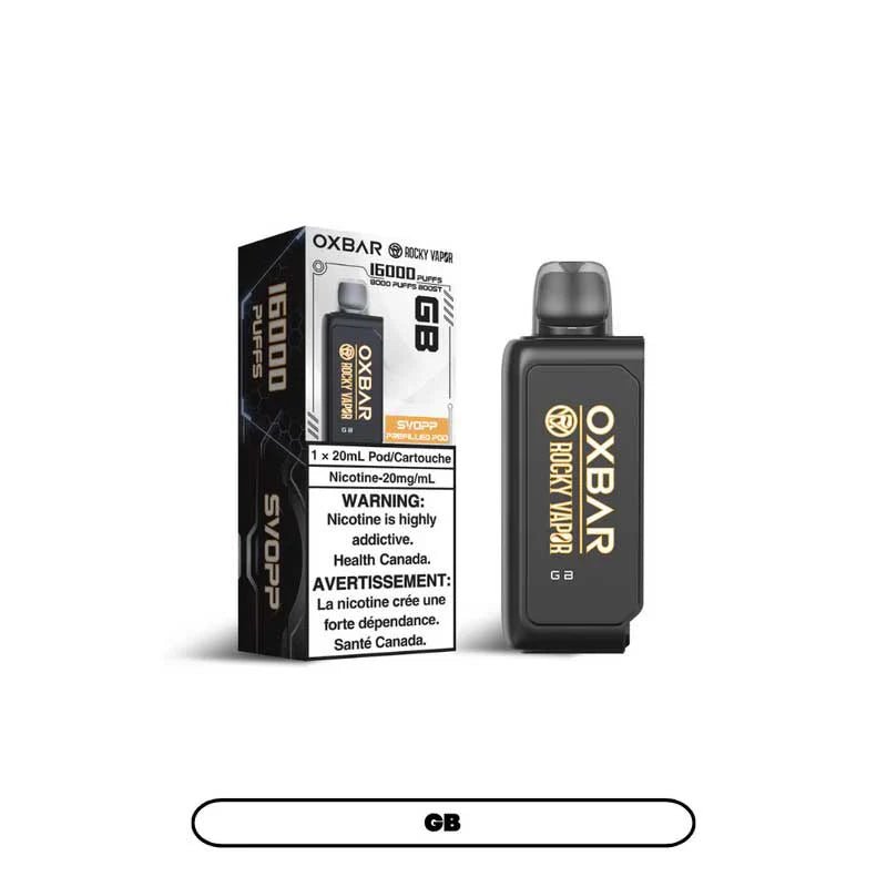 Shop Oxbar Svopp 16K Pod - GB - at Vapeshop Mania