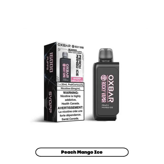 Shop Oxbar Svopp 16K Pod - Peach Mango Ice - at Vapeshop Mania