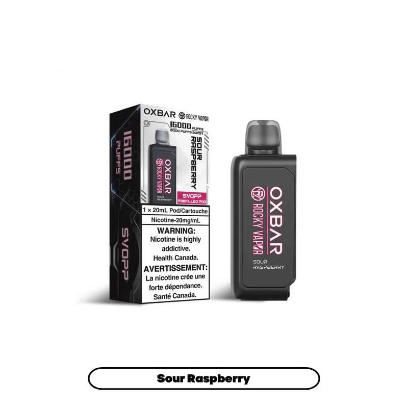 Shop Oxbar Svopp 16K Pod - Sour Raspberry - at Vapeshop Mania