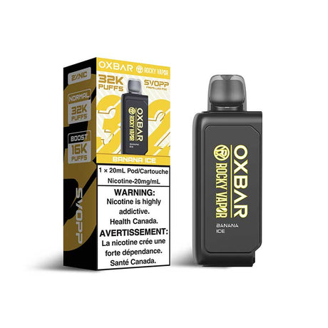 Shop Oxbar Svopp 32K Pod - Banana Ice - at Vapeshop Mania