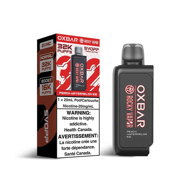 Shop Oxbar Svopp 32K Pod - Peach Watermelon Ice - at Vapeshop Mania