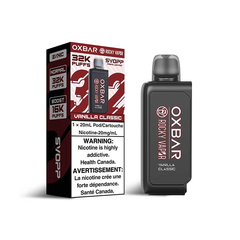 Shop Oxbar Svopp 32K Pod - Vanilla Classic - at Vapeshop Mania