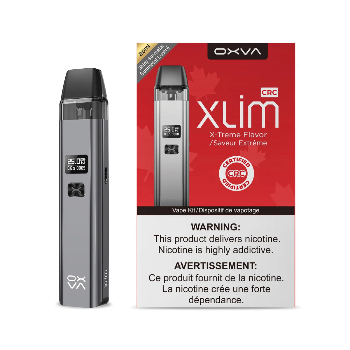 Shop Oxva Xlim Pod Kit [CRC] - at Vapeshop Mania