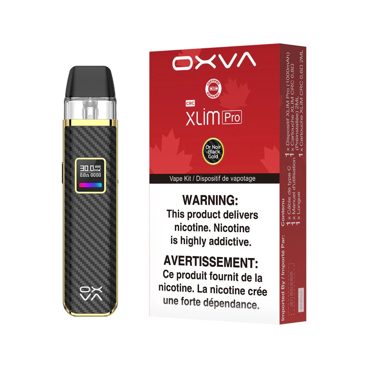 Shop Oxva Xlim Pro Pod Kit [CRC] - at Vapeshop Mania