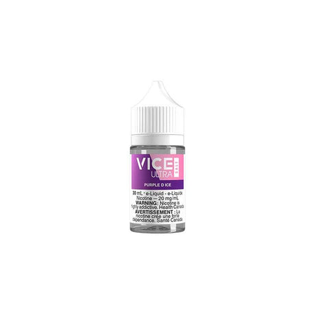 Shop Purple D Ice By Vice Ultra Salt - at Vapeshop Mania