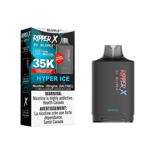 Shop Ripper X Pod by Rufpuf 35K - Hyper Ice - at Vapeshop Mania