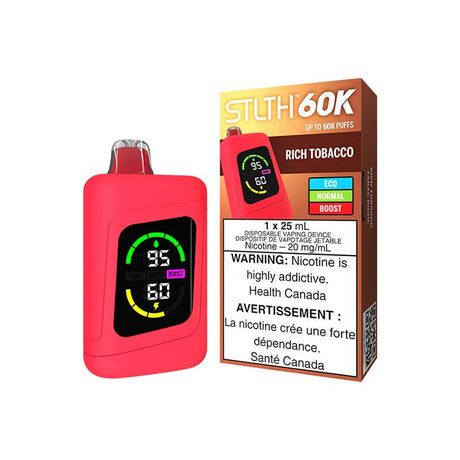 Shop STLTH 60K Disposable - Rich Tobacco - at Vapeshop Mania