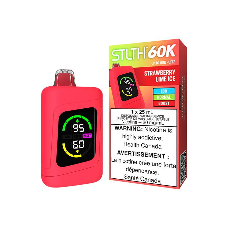 Shop STLTH 60K Disposable - Strawberry Lime Ice - at Vapeshop Mania