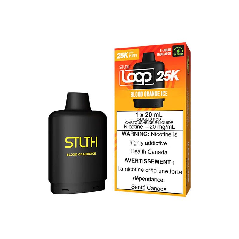 Shop STLTH LOOP 25K Pod Pack - Blood Orange Ice - at Vapeshop Mania