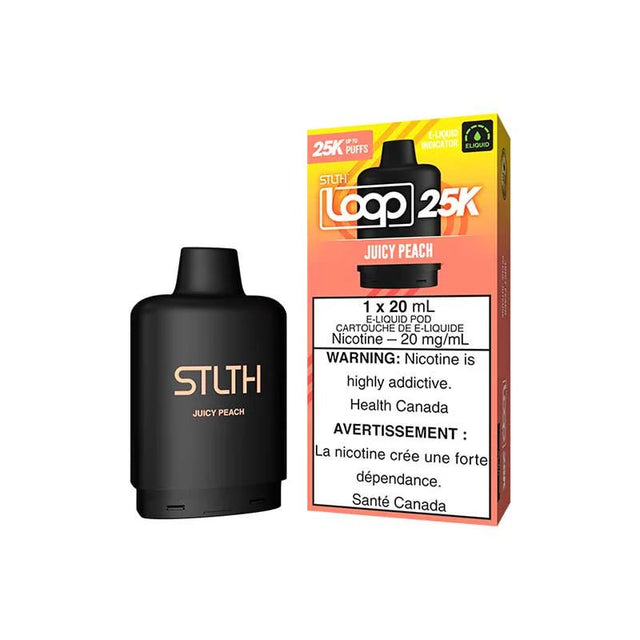 Shop STLTH LOOP 25K Pod Pack - Juicy Peach - at Vapeshop Mania