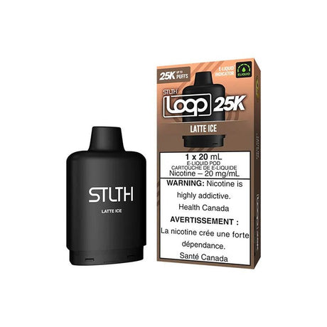 Shop STLTH LOOP 25K Pod Pack - Latte Ice - at Vapeshop Mania