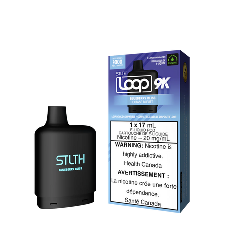 Shop STLTH LOOP 9K Pod Pack - Blueberry Bliss - at Vapeshop Mania