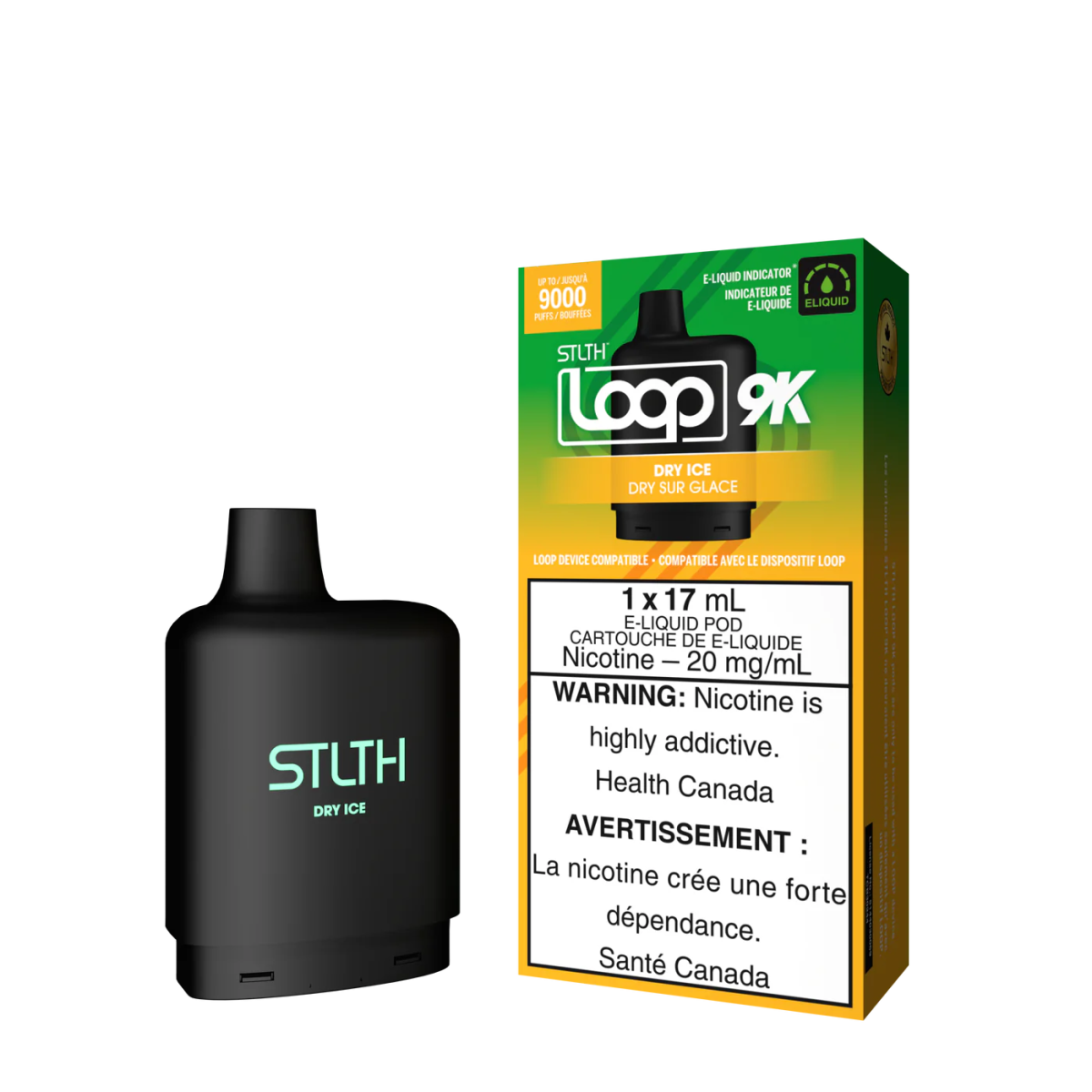 Shop STLTH LOOP 9K Pod Pack - Dry Ice - at Vapeshop Mania