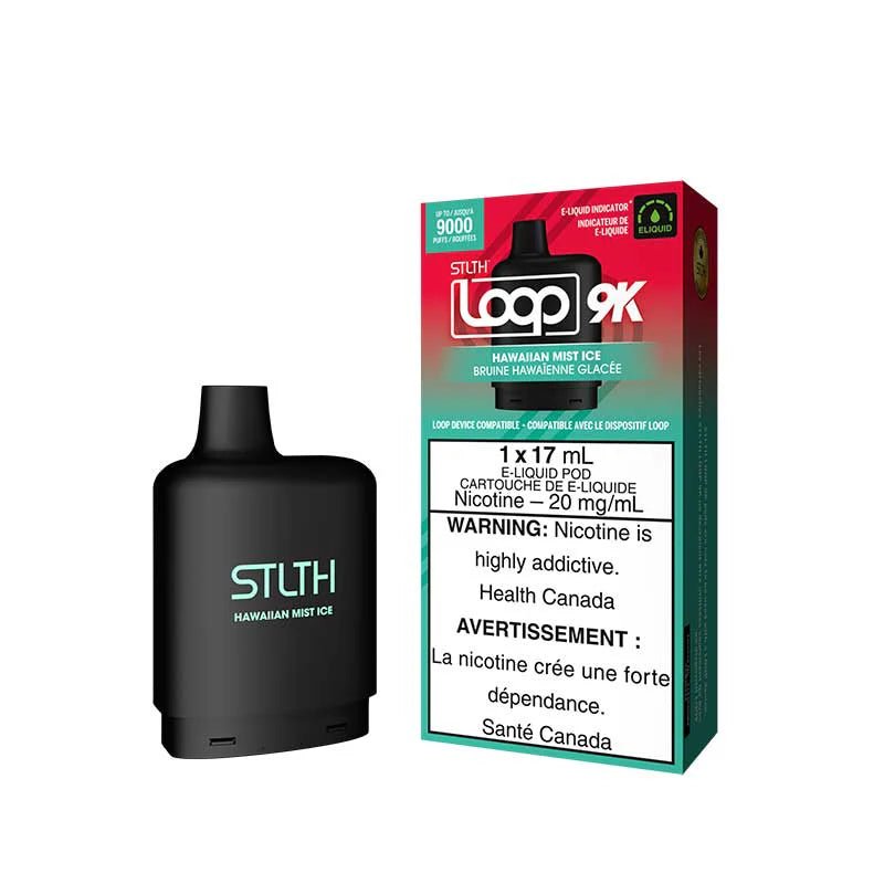 Shop STLTH LOOP 9K Pod Pack - Hawaiian Mist Ice - at Vapeshop Mania